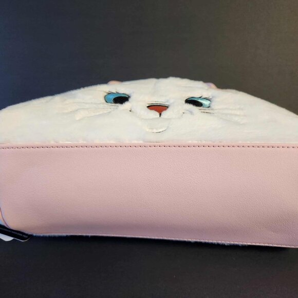Loungefly Disney Aristocats Marie Crossbody Plush Purse Handbag Shoulder Bag New - Picture 6 of 9